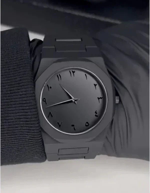 Elegant Minimalist Aura Watch with Eastern Arabic Numerals – Lightweight Premium Design for Men & Boys