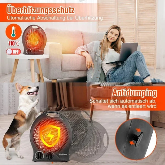 Imported Fan Heater – Portable Electric Room Heater for Home & Office
