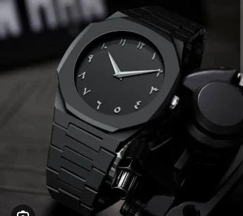 Elegant Minimalist Aura Watch with Eastern Arabic Numerals – Lightweight Premium Design for Men & Boys