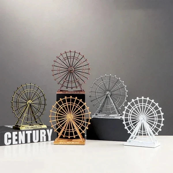 Hot Sell London Eye Metal Model – Decorative Home & Office Ornament