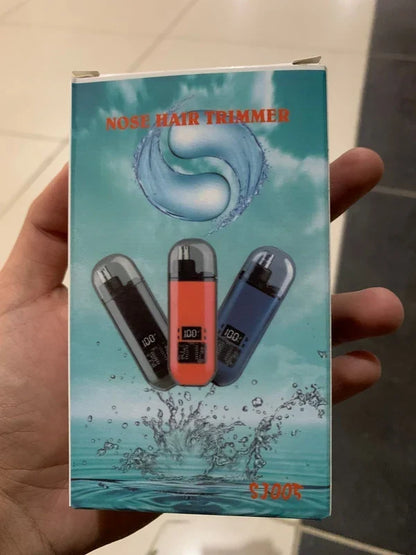 Rechargeable Nose Trimmer – Safe & Painless Facial Hair Groomer