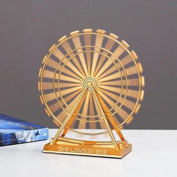 Hot Sell London Eye Metal Model – Decorative Home & Office Ornament