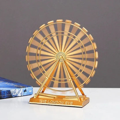 Hot Sell London Eye Metal Model – Decorative Home & Office Ornament