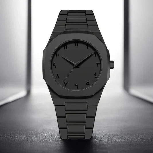 Elegant Minimalist Aura Watch with Eastern Arabic Numerals – Lightweight Premium Design for Men & Boys