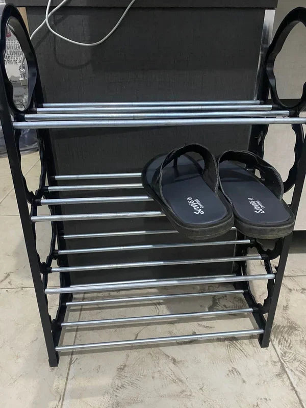 Non-Breakable Floor Standing Shoes Rack – 4 Layer Organizer