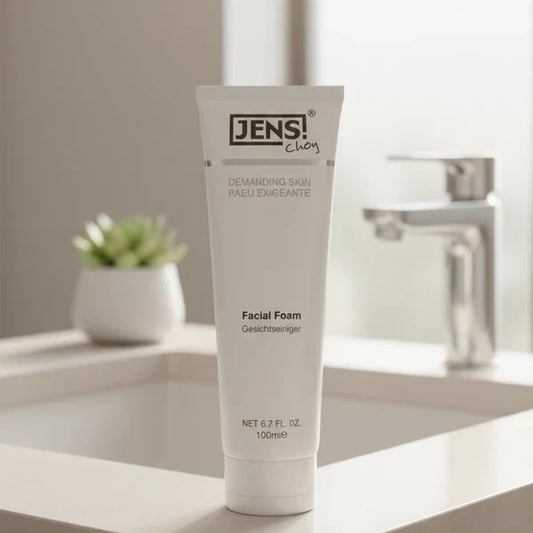 Jens Choy Demanding Skin Facial Foam – Gentle Cleansing & Nourishing Refresh (100ml)