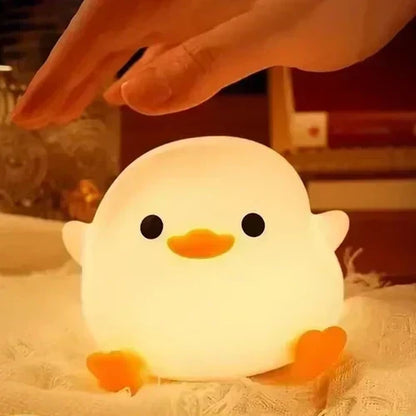 Rechargeable Panda Lamp – Cute Panda Silicone Night Light for Room Decoration